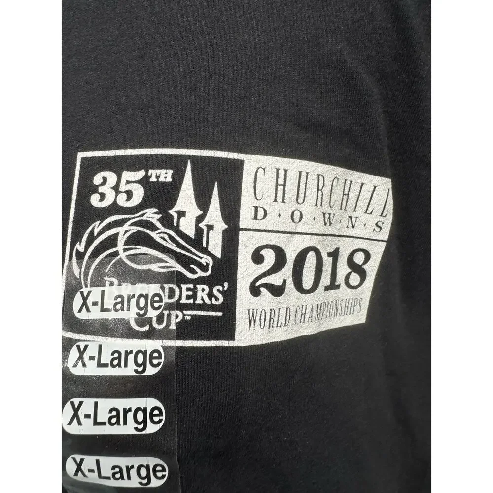 New Breeders Cup 35th Anniversary 2018 Shirt Sz XL